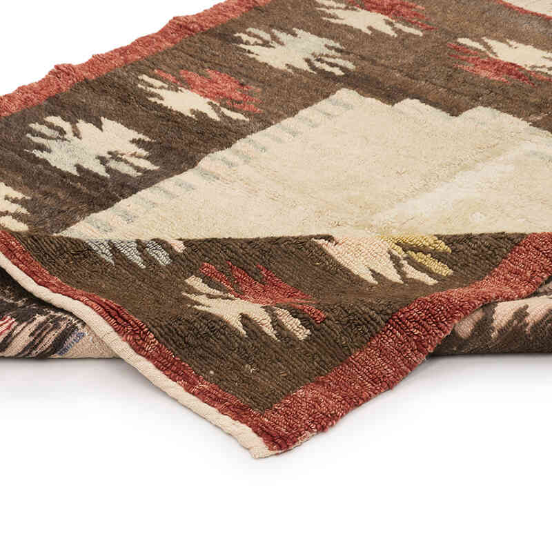 Vintage Anatolian Tulu Rug - 3' 3" x 4' 3" (39" x 51") - K0073334