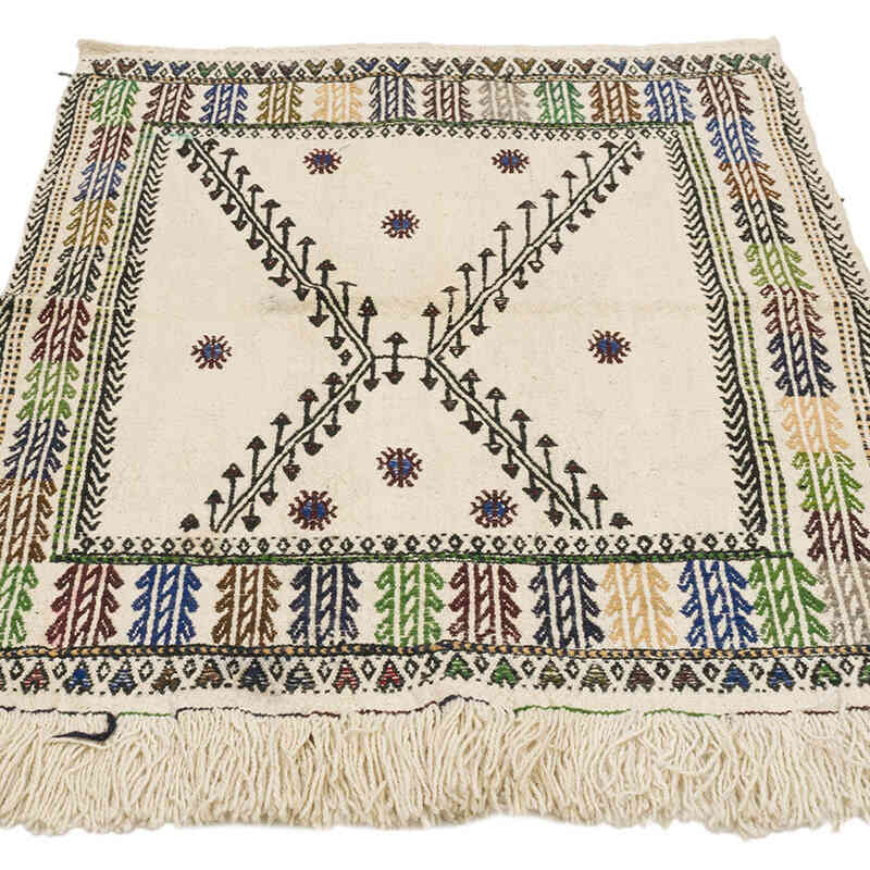 Vintage Anadolu Cicim - 82 cm x 105 cm - K0073349