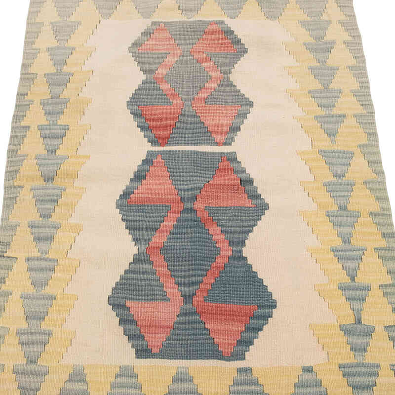 Alfombra Vintage Kilim Turca - 72 cm x 107 cm - K0073354