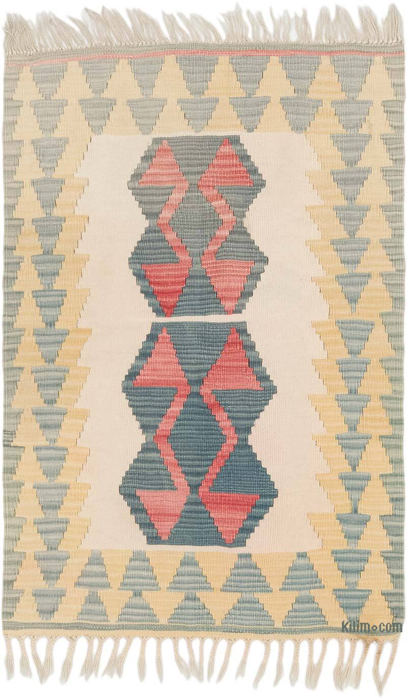 Alfombra Vintage Kilim Turca - 72 cm x 107 cm - K0073354