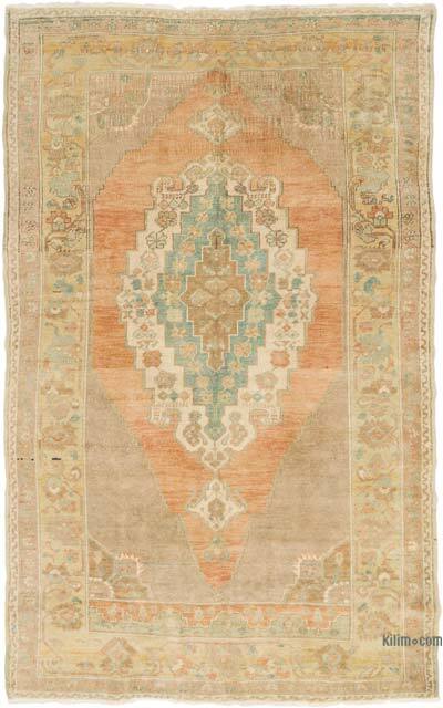 Alfombra Vintage Turca Anudada a Mano - 160 cm x 245 cm