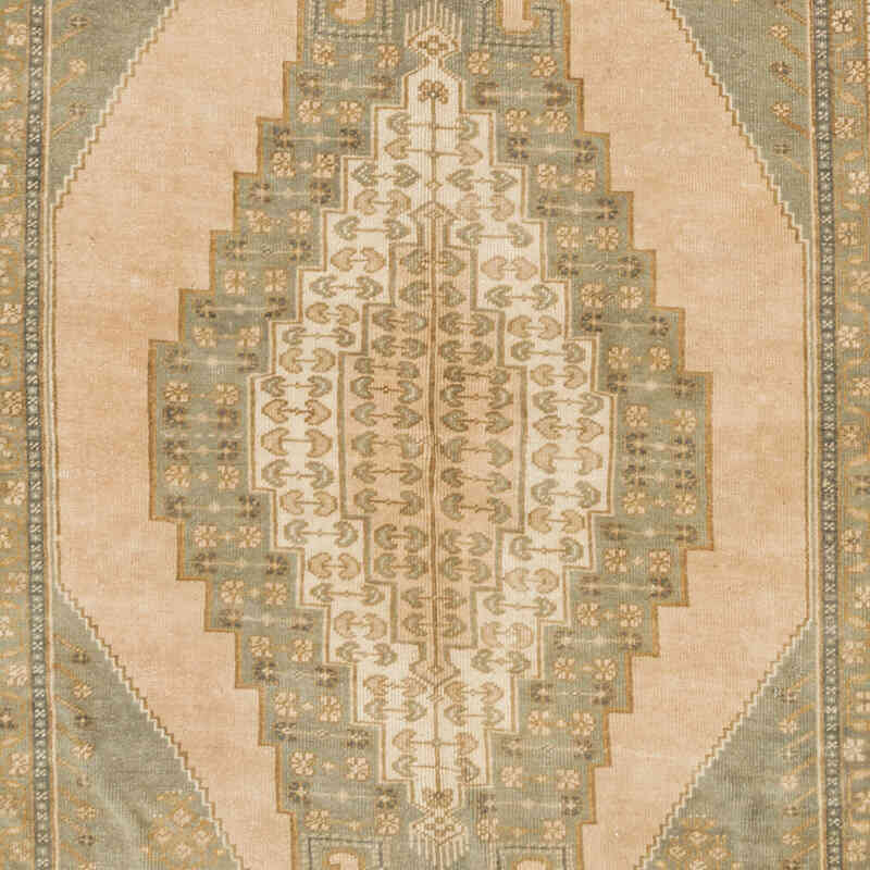Alfombra Vintage Turca Anudada a Mano - 147 cm x 250 cm - K0073885