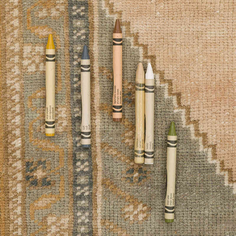 Alfombra Vintage Turca Anudada a Mano - 147 cm x 250 cm - K0073885