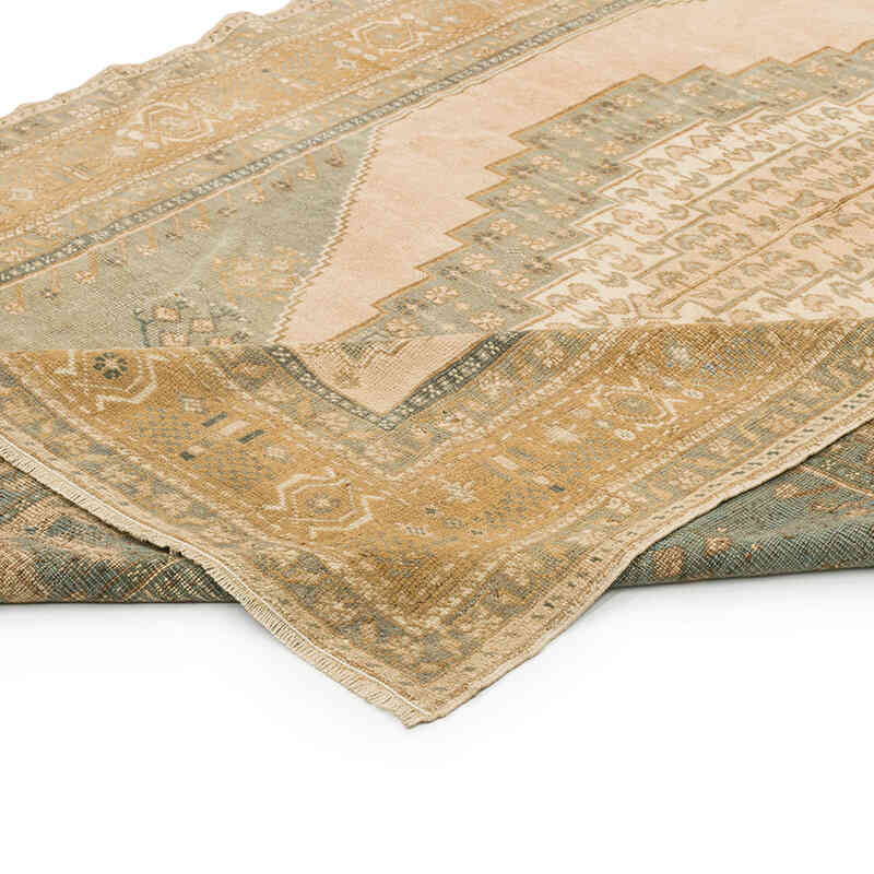 Alfombra Vintage Turca Anudada a Mano - 147 cm x 250 cm - K0073885
