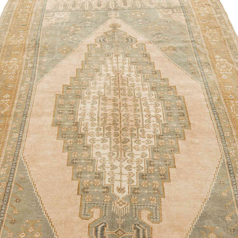Alfombra Vintage Turca Anudada a Mano - 147 cm x 250 cm - K0073885