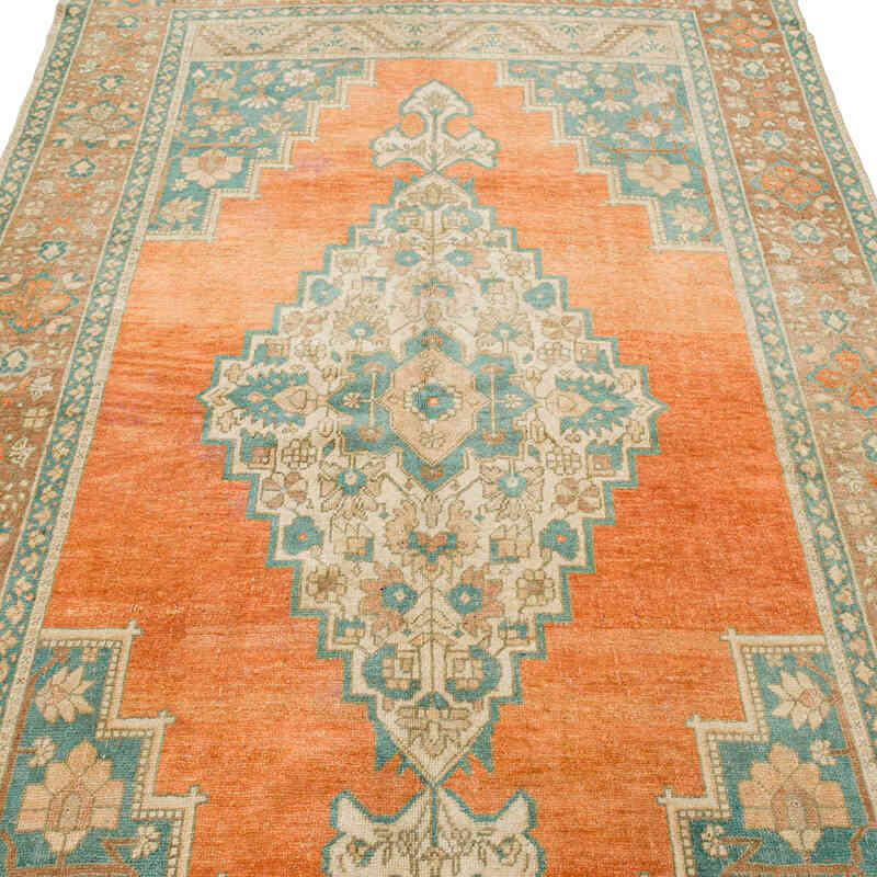 El Dokuma Vintage Halı - 150 cm x 250 cm - K0073887