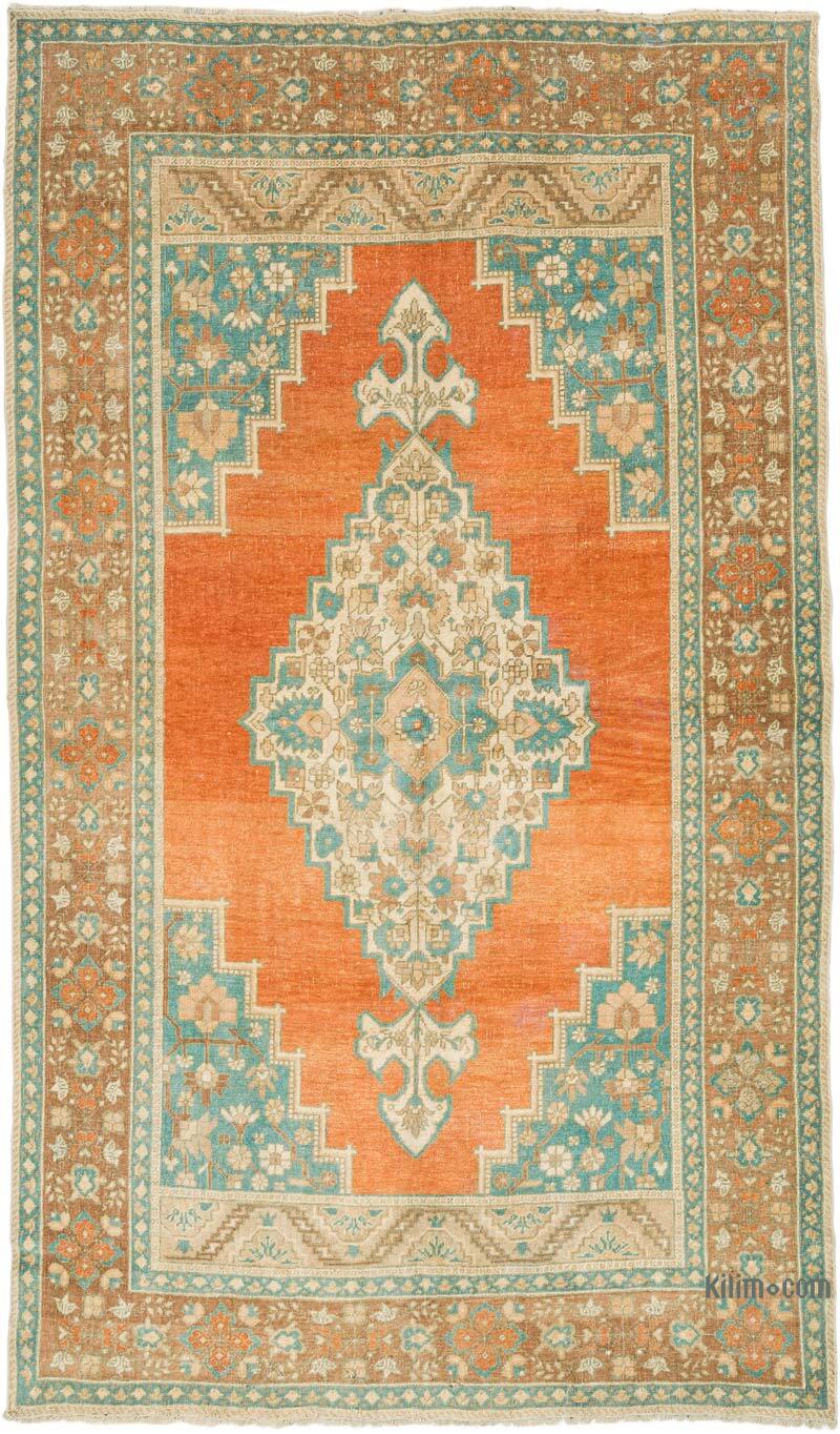 El Dokuma Vintage Halı - 150 cm x 250 cm - K0073887