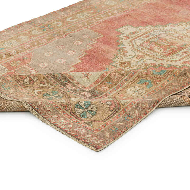 El Dokuma Vintage Halı - 135 cm x 281 cm - K0073889
