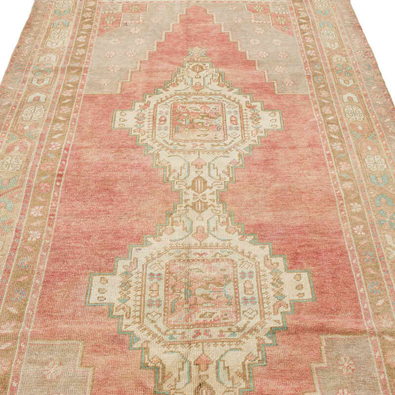 El Dokuma Vintage Halı - 135 cm x 281 cm - K0073889