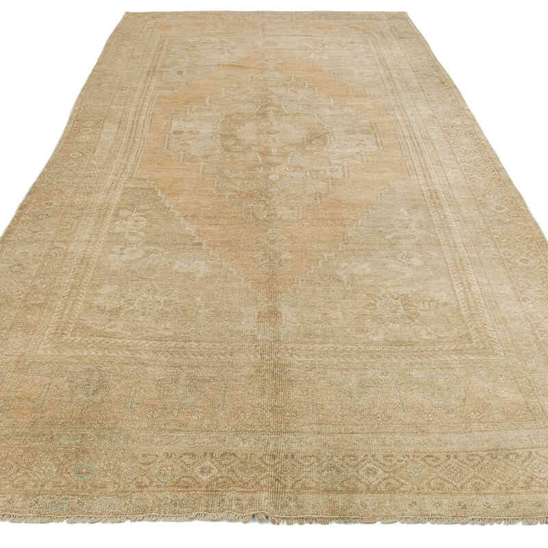 Alfombra Vintage Turca Anudada a Mano - 146 cm x 325 cm - K0073893