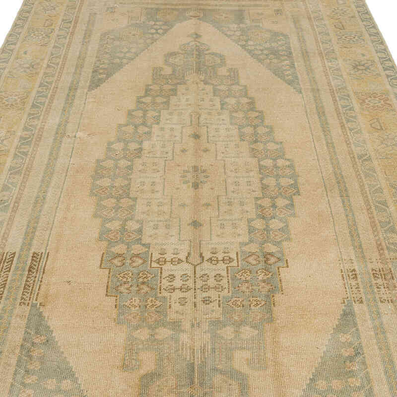 Vintage Turkish Hand-Knotted Rug - 5' 4" x 9' 11" (64" x 119") - K0073894
