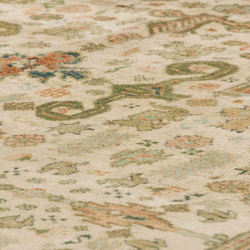 Alfombra Vintage Turca Anudada a Mano - 145 cm x 235 cm - K0073898