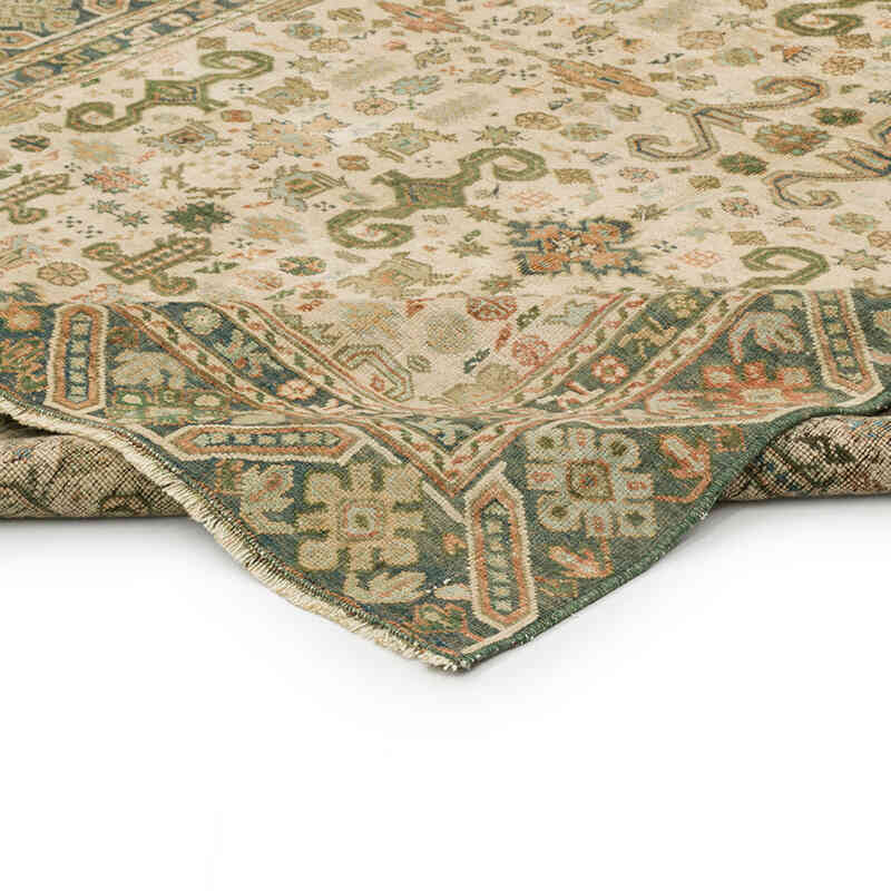 Alfombra Vintage Turca Anudada a Mano - 145 cm x 235 cm - K0073898
