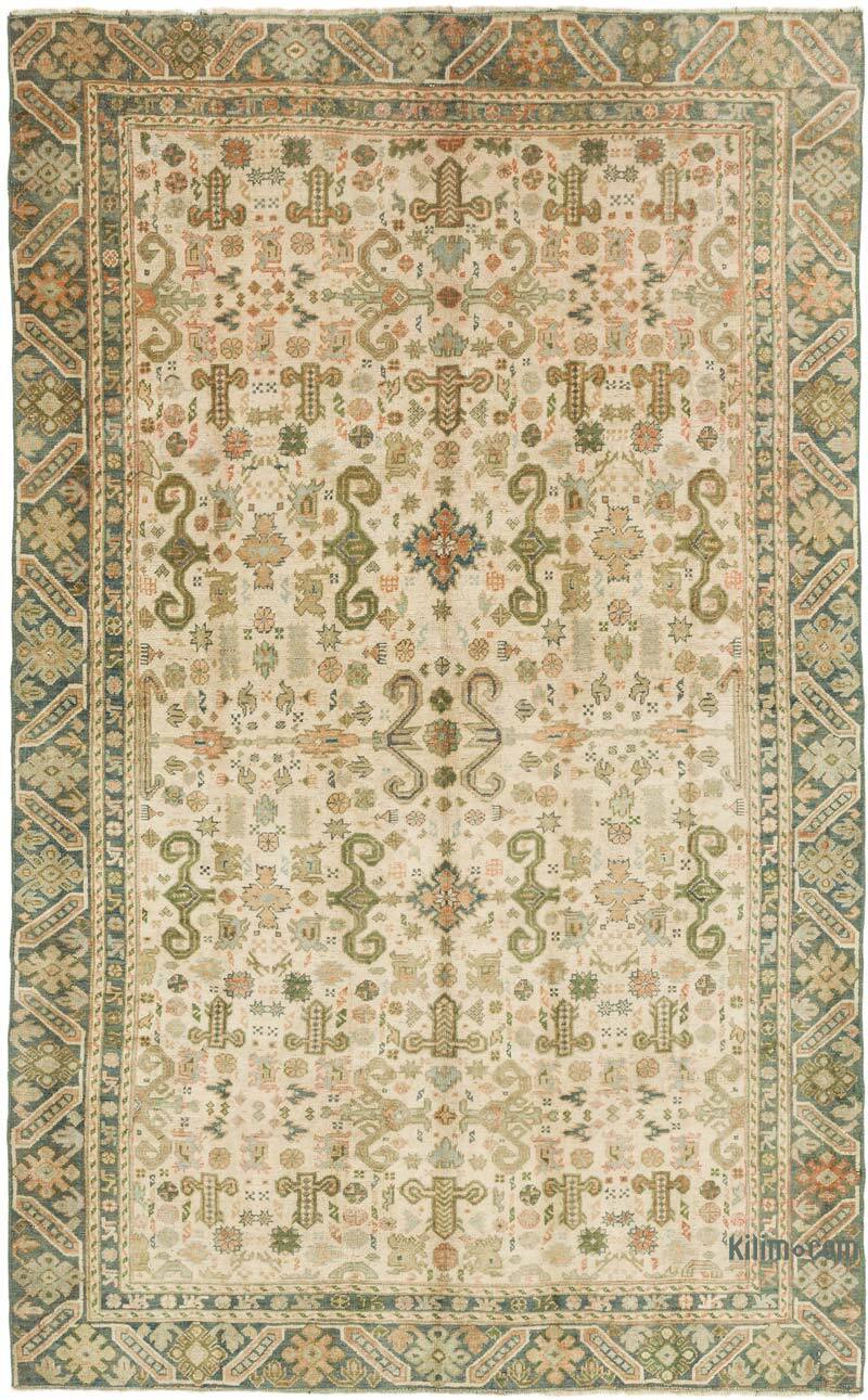 Alfombra Vintage Turca Anudada a Mano - 145 cm x 235 cm - K0073898