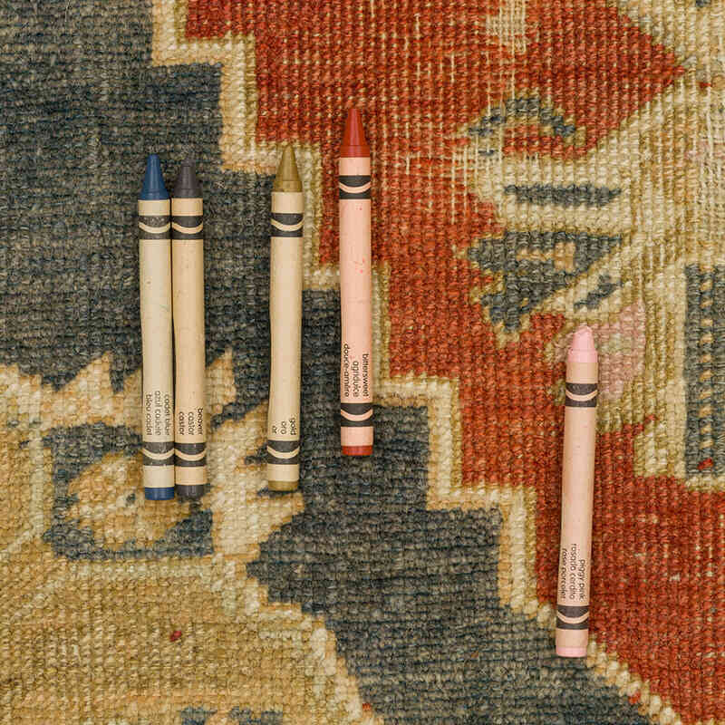 Vintage Turkish Hand-Knotted Rug - 3' 11" x 6' 5" (47" x 77") - K0073900