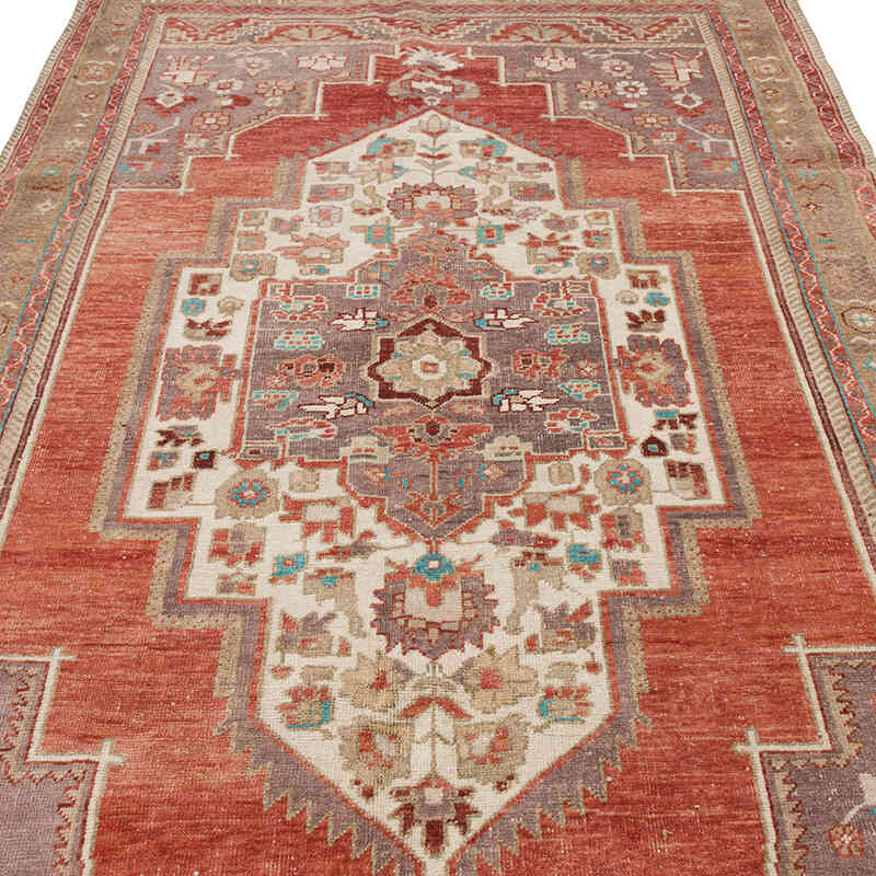 El Dokuma Vintage Halı - 165 cm x 285 cm - K0073901