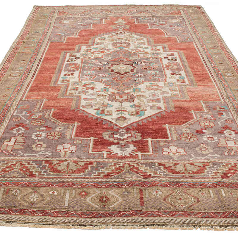El Dokuma Vintage Halı - 165 cm x 285 cm - K0073901
