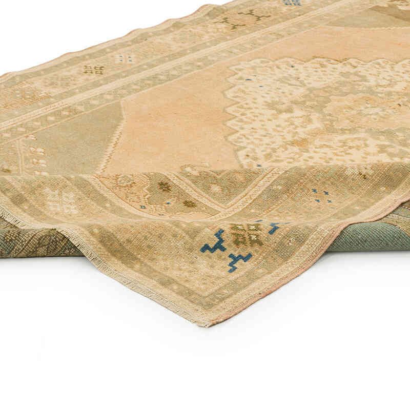 Alfombra Vintage Turca Anudada a Mano - 157 cm x 247 cm - K0073903