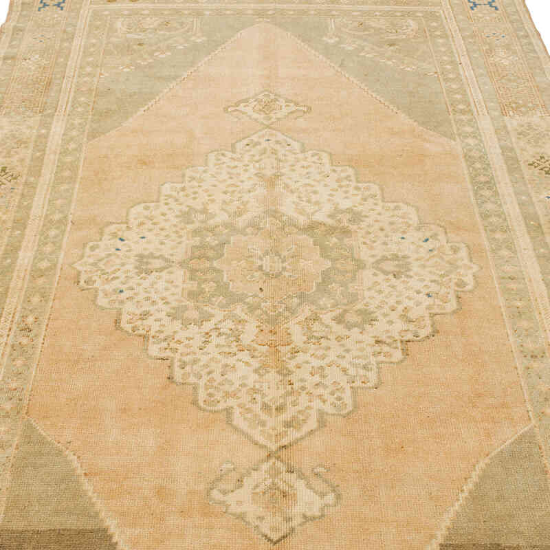 Alfombra Vintage Turca Anudada a Mano - 157 cm x 247 cm - K0073903