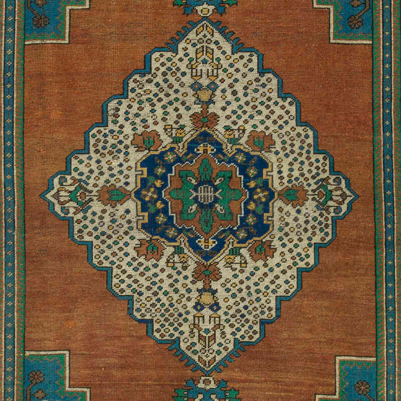 Vintage Turkish Hand-Knotted Rug - 5' 7" x 10' 6" (67" x 126") - K0073904