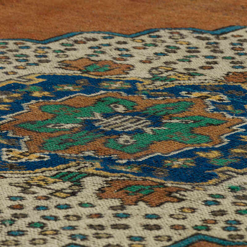 Vintage Turkish Hand-Knotted Rug - 5' 7" x 10' 6" (67" x 126") - K0073904