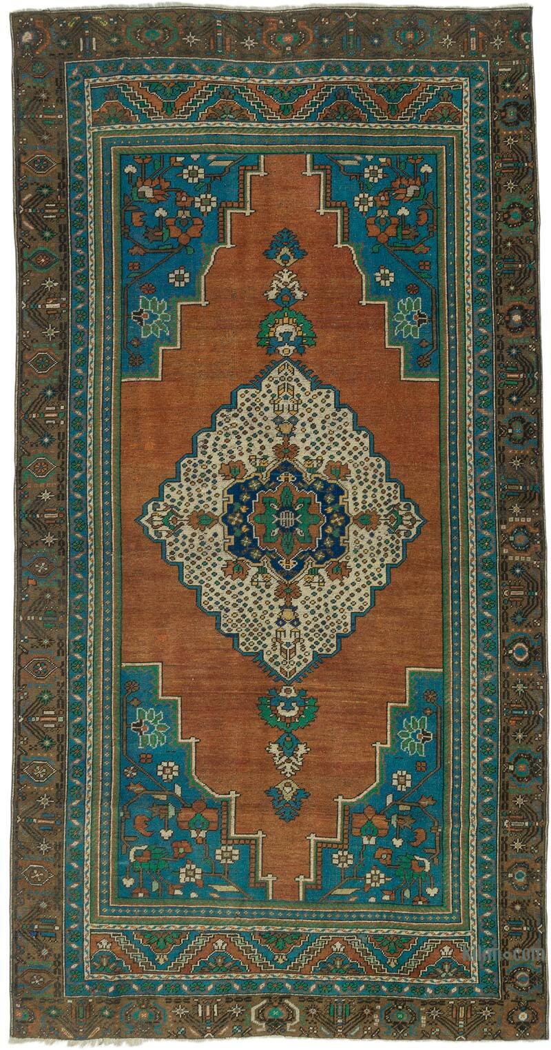 Vintage Turkish Hand-Knotted Rug - 5' 7" x 10' 6" (67" x 126") - K0073904