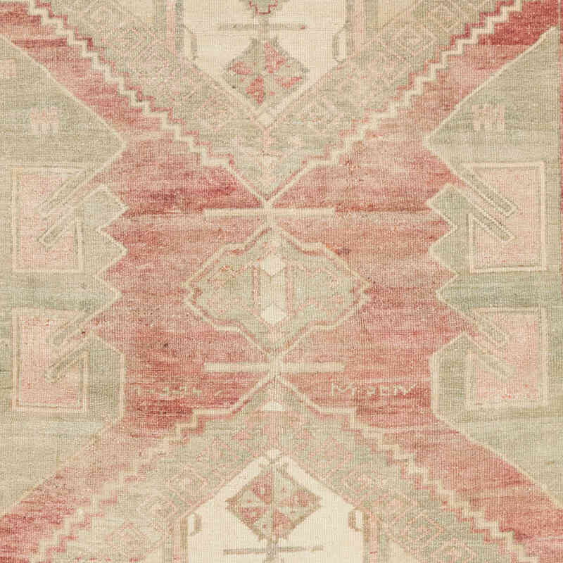 Vintage Turkish Hand-Knotted Rug - 4' 11" x 12' 6" (59" x 150") - K0073905