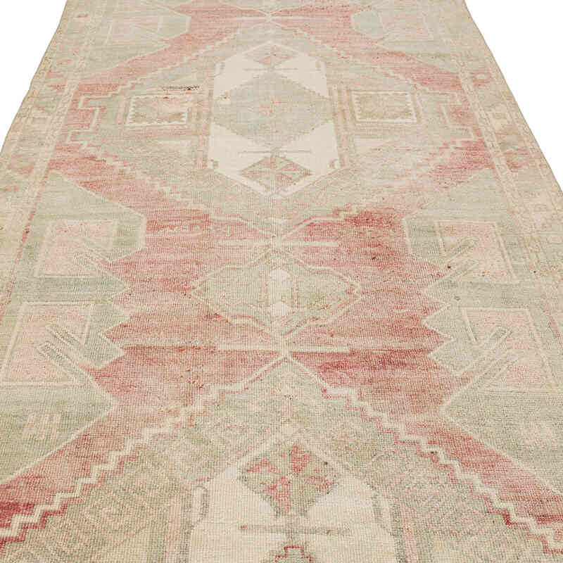 Vintage Turkish Hand-Knotted Rug - 4' 11" x 12' 6" (59" x 150") - K0073905