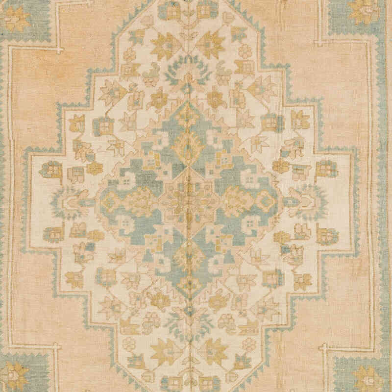 El Dokuma Vintage Halı - 201 cm x 320 cm - K0073912