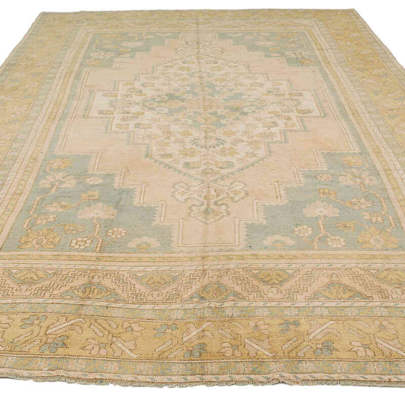 El Dokuma Vintage Halı - 201 cm x 320 cm - K0073912