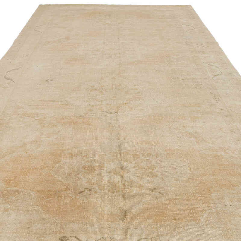 Vintage Turkish Hand-Knotted Rug - 5' 8" x 10' 10" (68" x 130") - K0073940