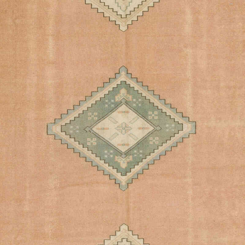 Vintage Turkish Hand-Knotted Rug - 6' 8" x 9' 11" (80" x 119") - K0073948