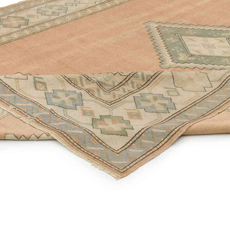 Vintage Turkish Hand-Knotted Rug - 6' 8" x 9' 11" (80" x 119") - K0073948