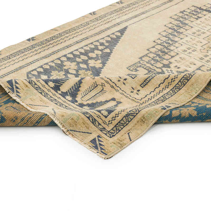 El Dokuma Vintage Halı - 116 cm x 276 cm - K0073949
