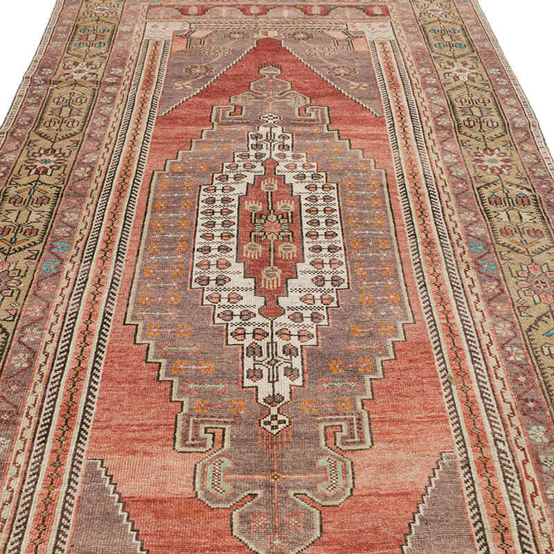 El Dokuma Vintage Halı - 153 cm x 300 cm - K0073951