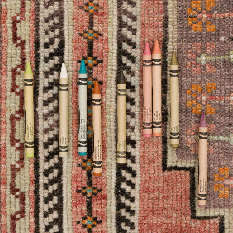 El Dokuma Vintage Halı - 153 cm x 300 cm - K0073951