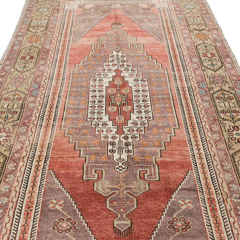 El Dokuma Vintage Halı - 153 cm x 300 cm - K0073951