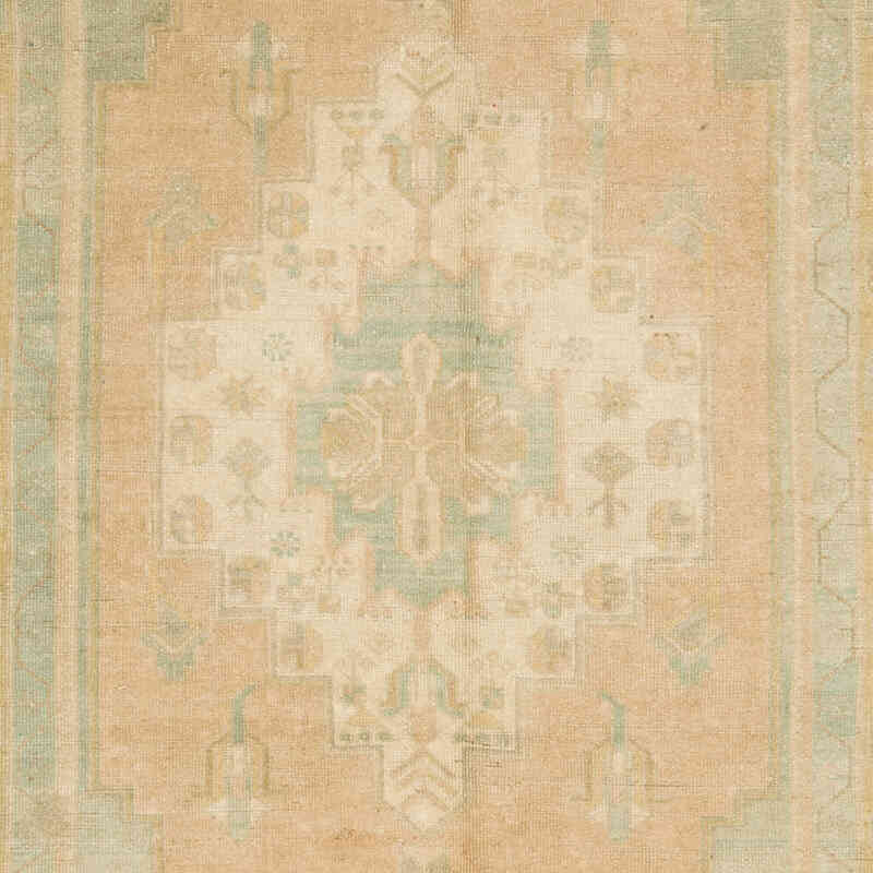 Alfombra Vintage Turca Anudada a Mano - 140 cm x 275 cm - K0073953