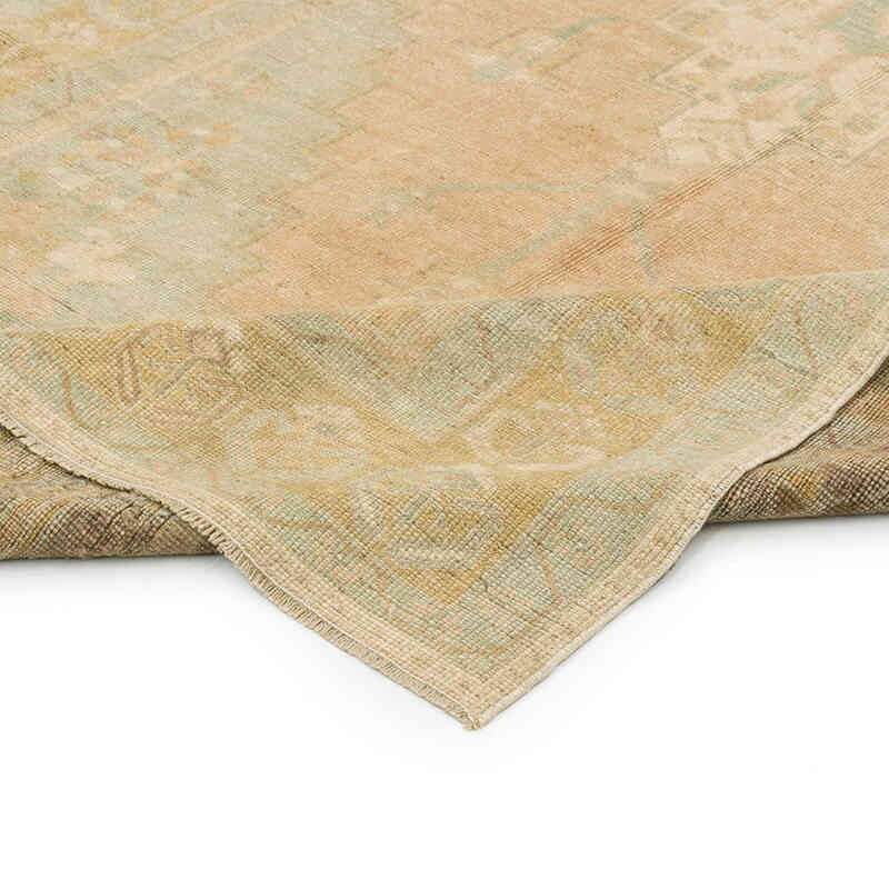 Alfombra Vintage Turca Anudada a Mano - 140 cm x 275 cm - K0073953
