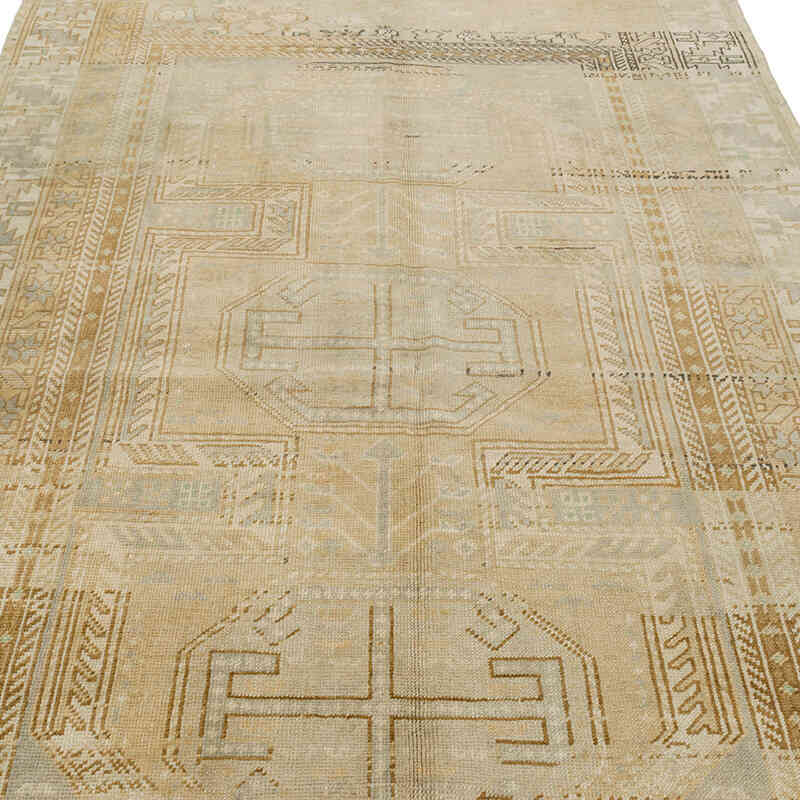 Alfombra Vintage Turca Anudada a Mano - 150 cm x 241 cm - K0073956