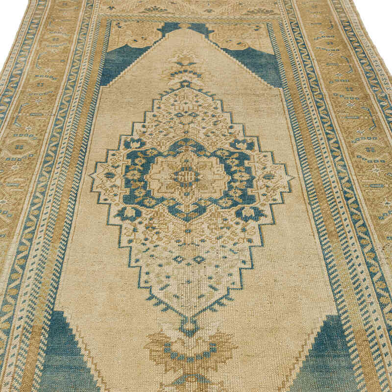 Vintage Turkish Hand-Knotted Rug - 5' 1" x 9' 1" (61" x 109") - K0073958