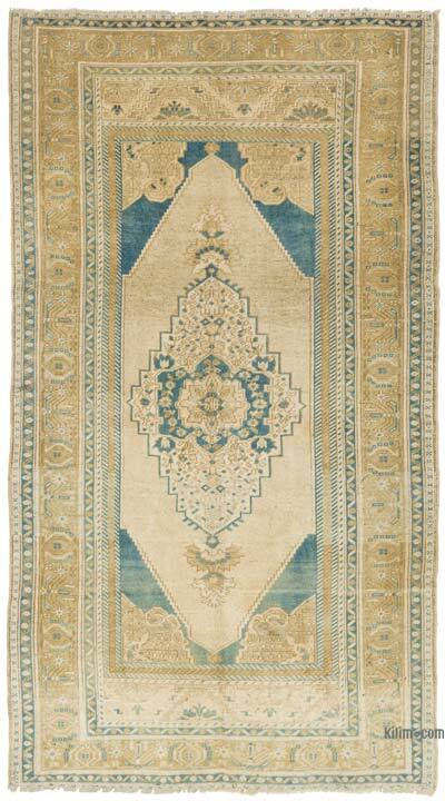 El Dokuma Vintage Halı - 156 cm x 276 cm