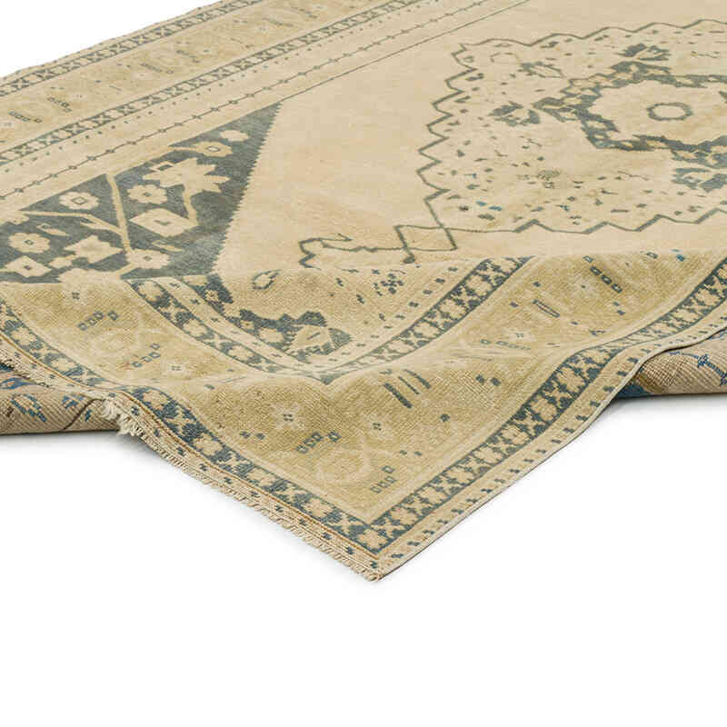 Vintage Turkish Hand-Knotted Rug - 5' 5" x 9' 8" (65" x 116") - K0073959