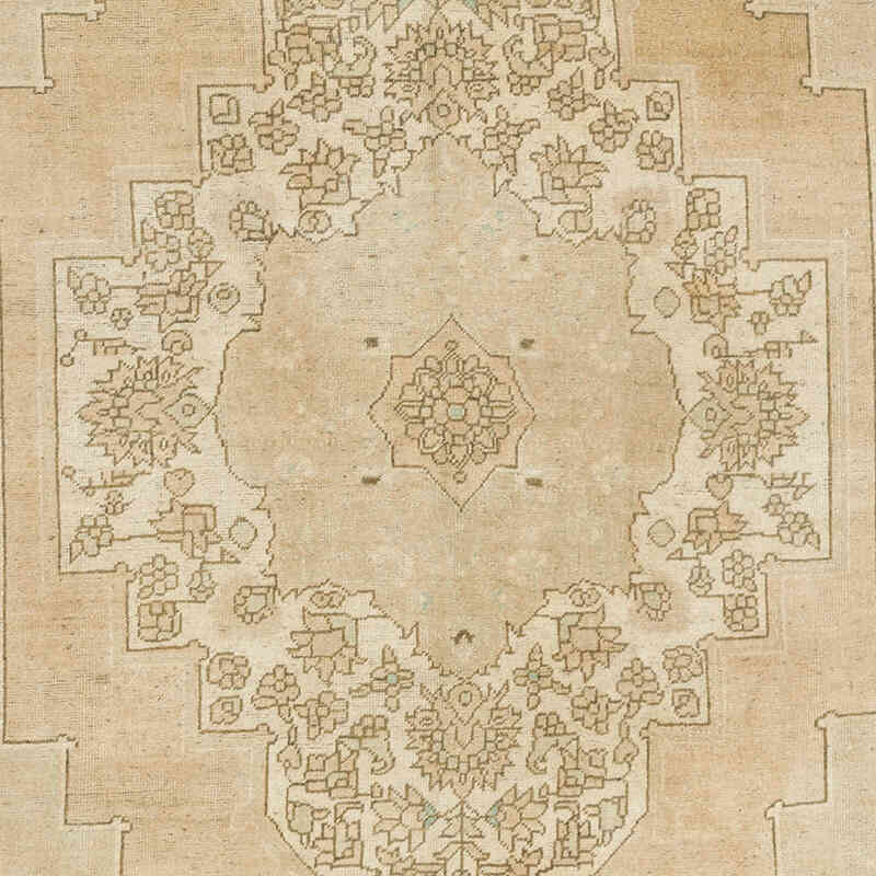 Vintage Turkish Hand-Knotted Rug - 6'  x 10'  (72" x 120") - K0073960