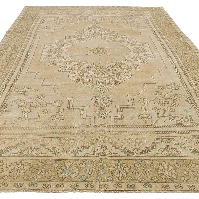 Vintage Turkish Hand-Knotted Rug - 6'  x 10'  (72" x 120") - K0073960
