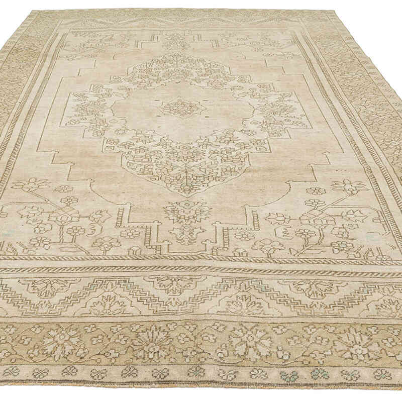 Vintage Turkish Hand-Knotted Rug - 6'  x 10'  (72" x 120") - K0073960