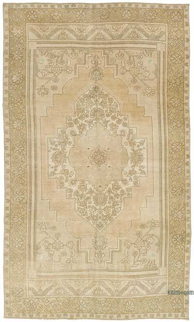 Vintage Turkish Hand-Knotted Rug - 6'  x 10'  (72" x 120")