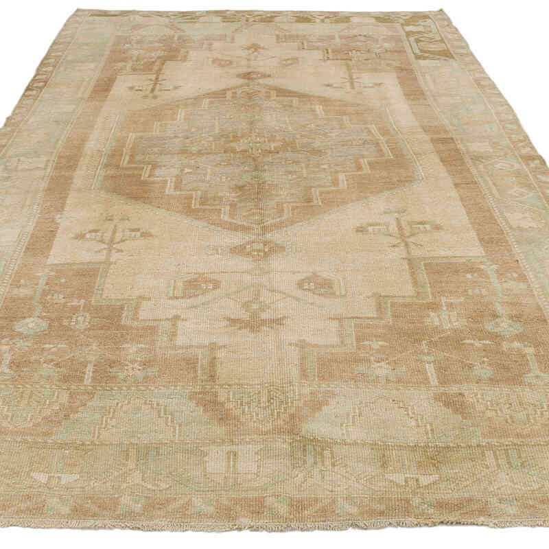 El Dokuma Vintage Halı - 160 cm x 282 cm - K0073961