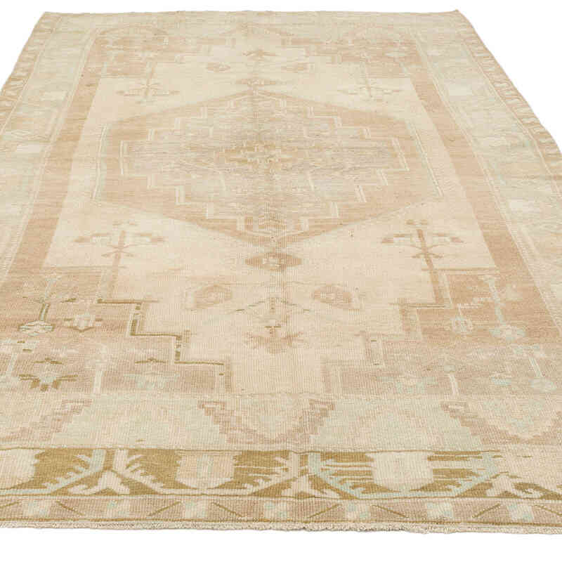 El Dokuma Vintage Halı - 160 cm x 282 cm - K0073961