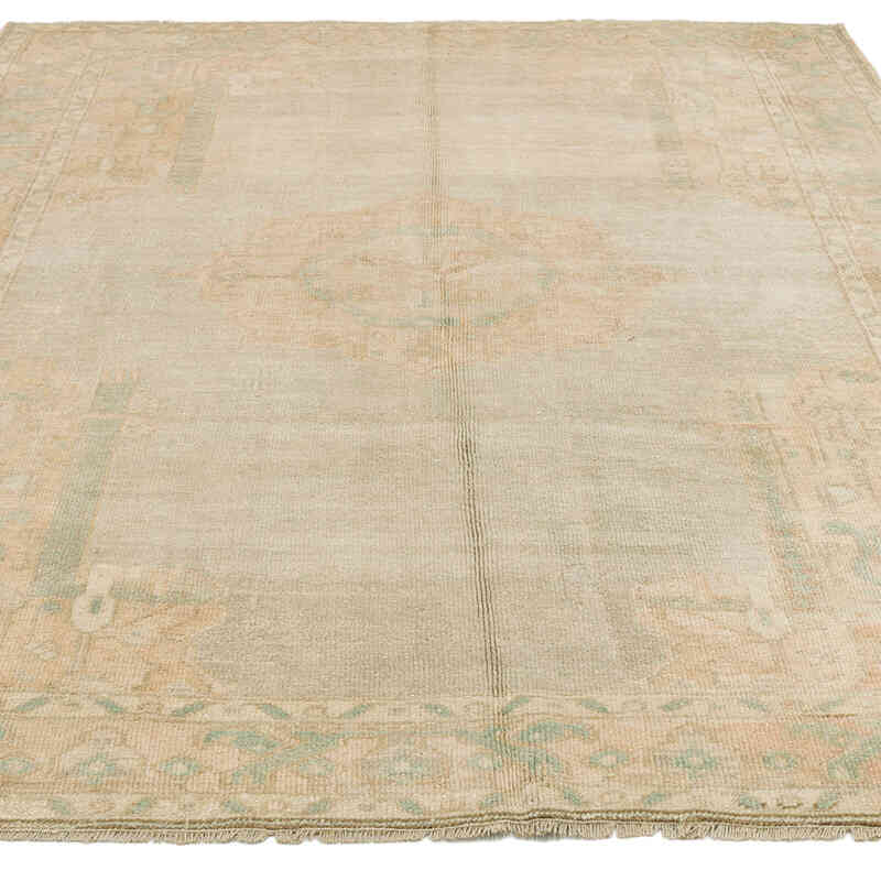 El Dokuma Vintage Halı - 153 cm x 212 cm - K0073962